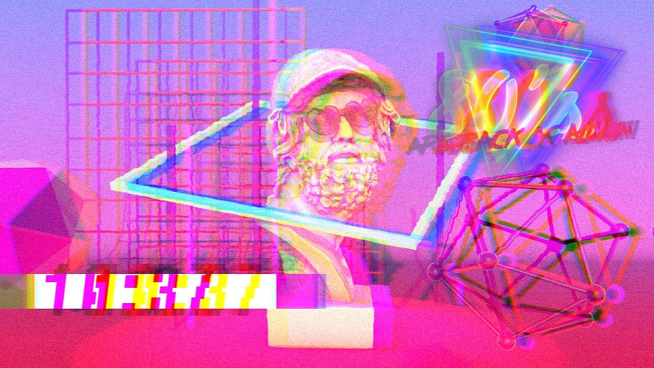 蒸汽波（图ZOTcxMTUwNjA=） - 场景 - 站酷设计师火星大大怪原创素材 - 站酷ZCOOL