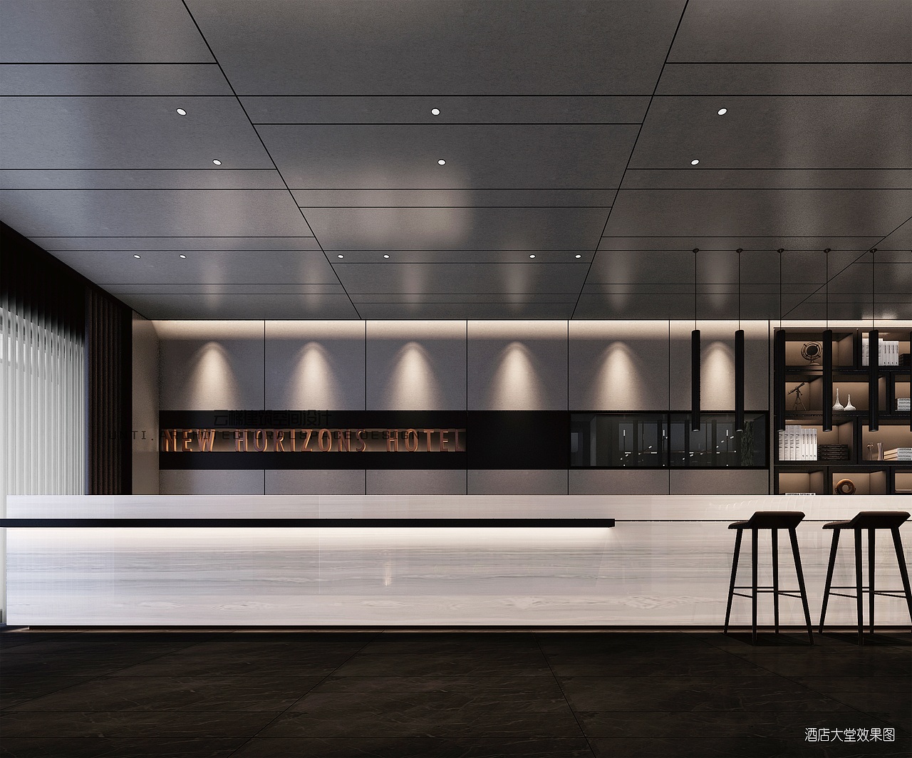 酒店餐饮设计/酒店设计/广州NEW HORIZONS HOTEL