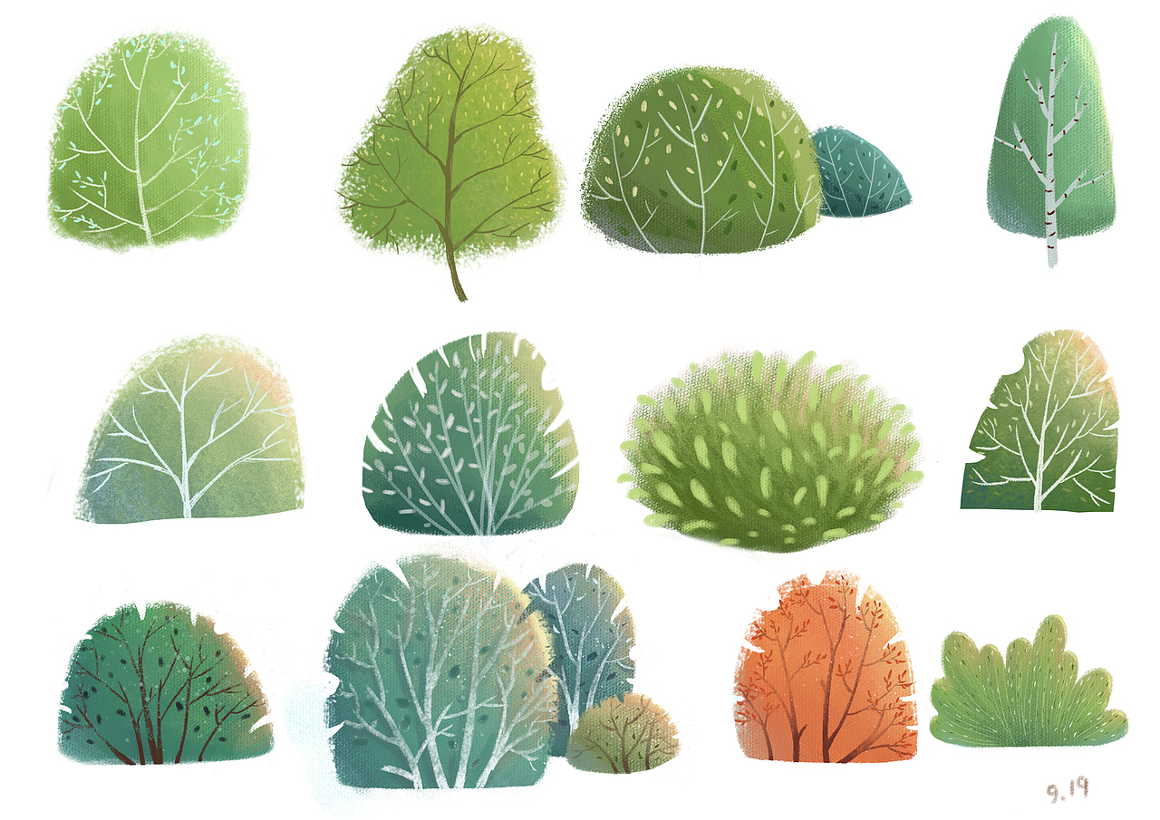 插畫練習(xí)（圖ZMzE3OTQ2ODg4） - 兒童插畫 - 站酷設(shè)計(jì)師雨林1988原創(chuàng)素材 - 站酷ZCOOL