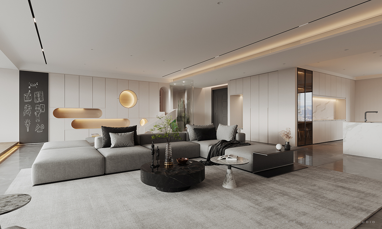 中海 · 文华熙岸 · C G I