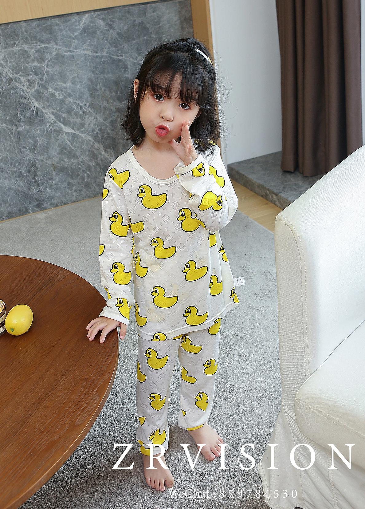 男女儿童模童装模特家居服睡衣拍摄拍照摄影图片