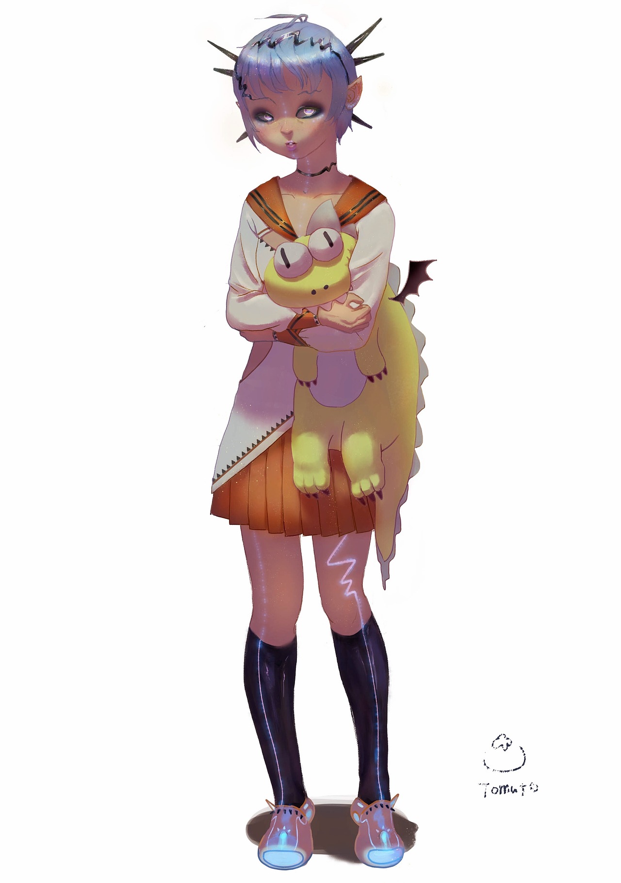 朋克水手服少女