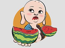 画我们可爱的小弥勒