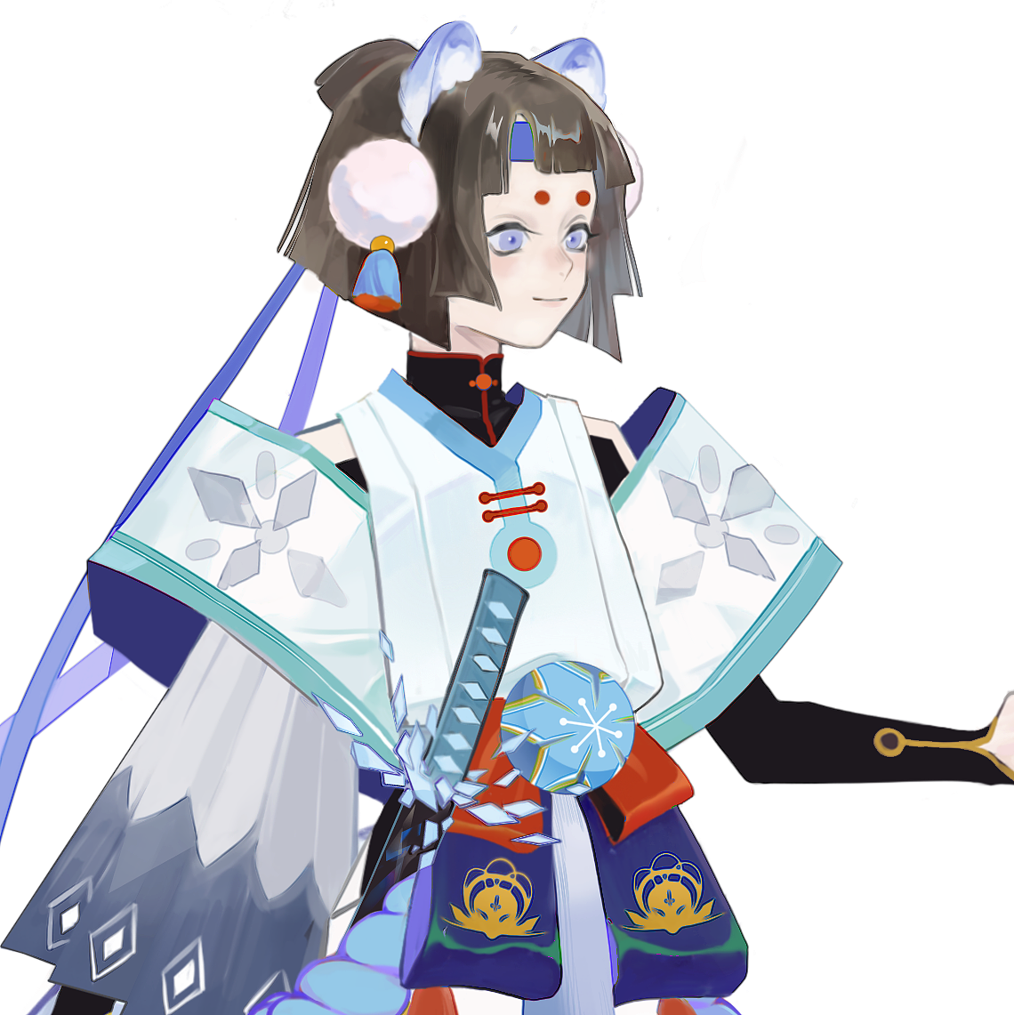 百绘罗衣 雪童子