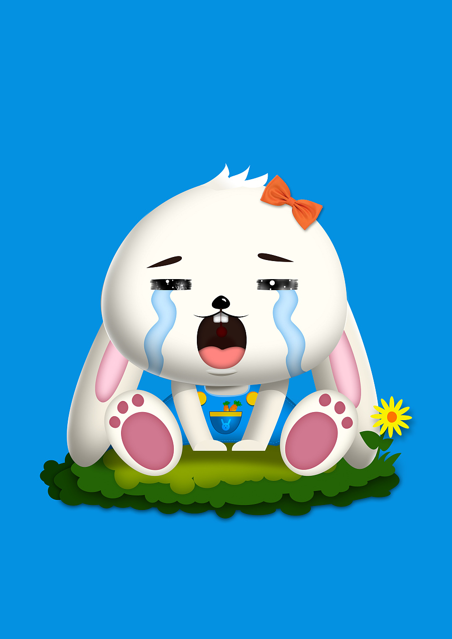 原创作品:兔兔不哭