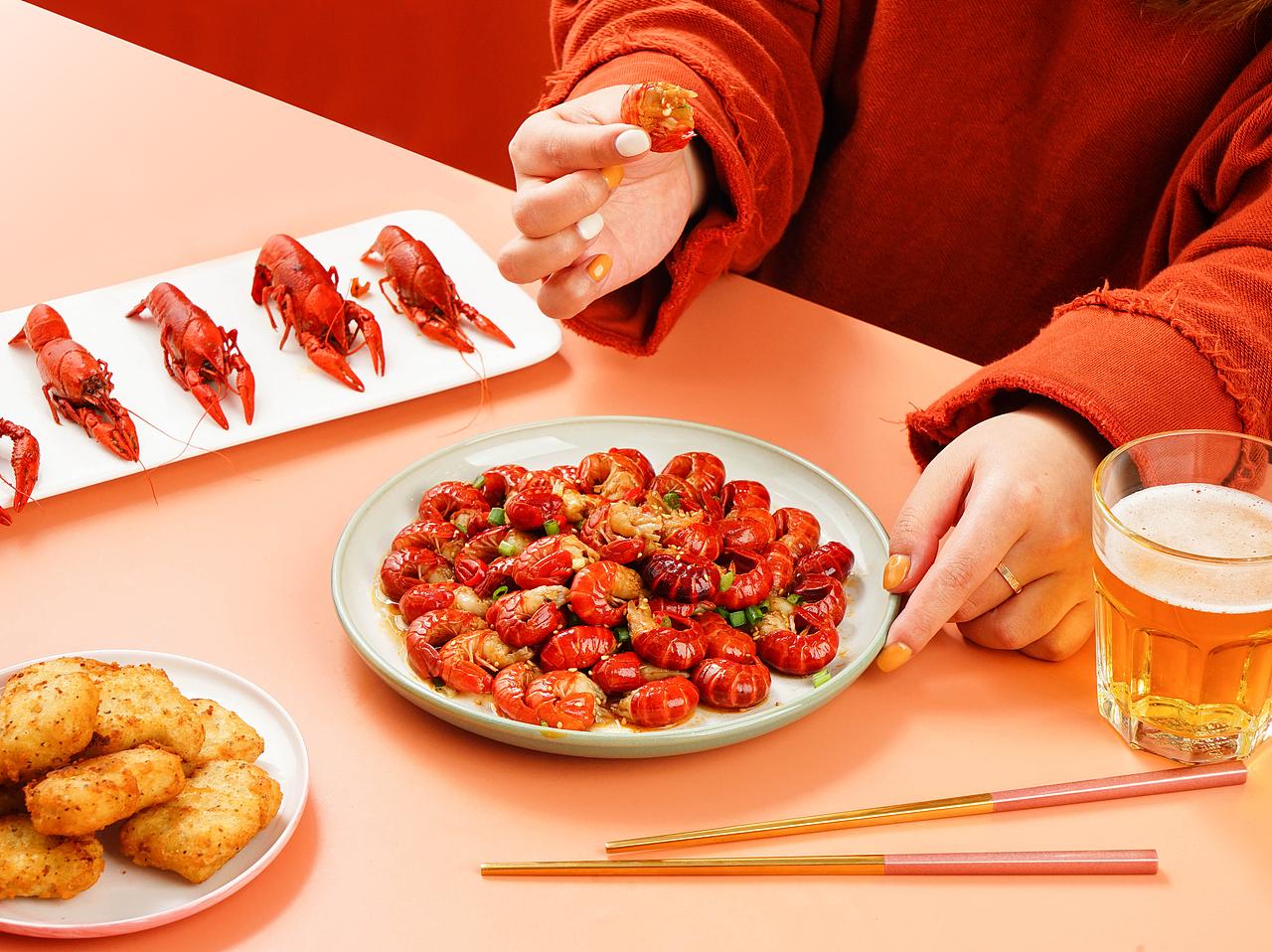 小龙虾尾（图ZMjQ5ODYyMDY0） - 美食摄影 - 站酷设计师huyibin原创素材 - 站酷ZCOOL