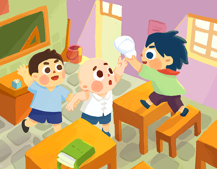 兒童插畫（圖ZMTk5NjM3MTQw） - 兒童插畫 - 站酷設(shè)計師只橙ora原創(chuàng)素材 - 站酷ZCOOL