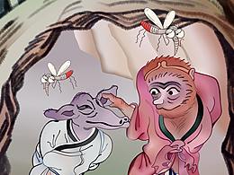 《西游记》壁画摘抄