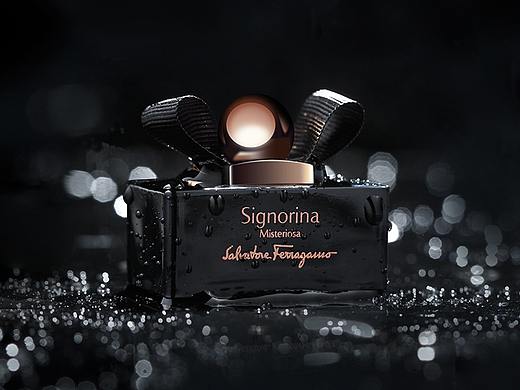 菲拉格慕香水创意摄影修图