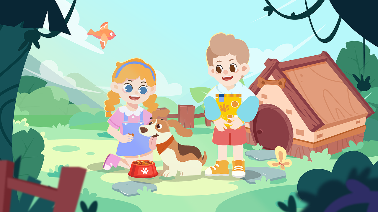 爱学习的测试（图ZMjYwMDI3ODIw） - 儿童插画 - 站酷设计师林查原创素材 - 站酷ZCOOL
