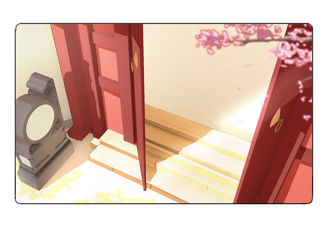 之前的漫画背景图~