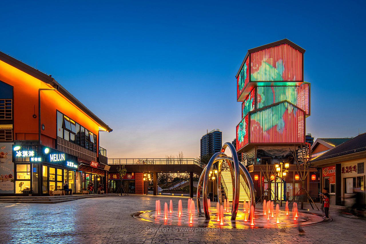 建筑景观摄影|淄博华侨城欢乐山川稷下湾