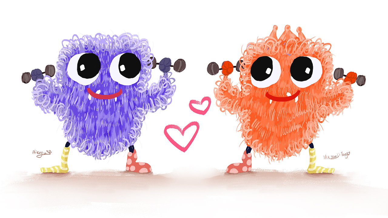 人物插画小创作（图ZMzIyMzM0MzM2） - 艺术插画 - 站酷设计师阿木木的告白原创素材 - 站酷ZCOOL