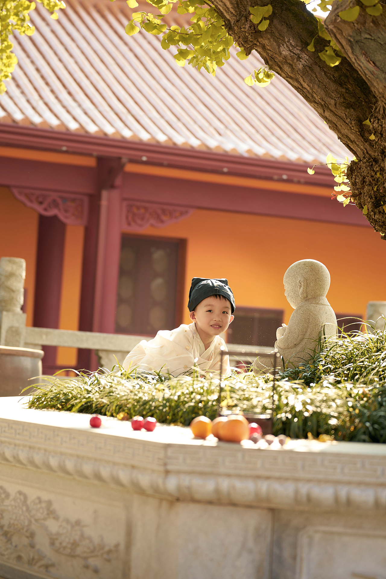 午后的洗心禅寺