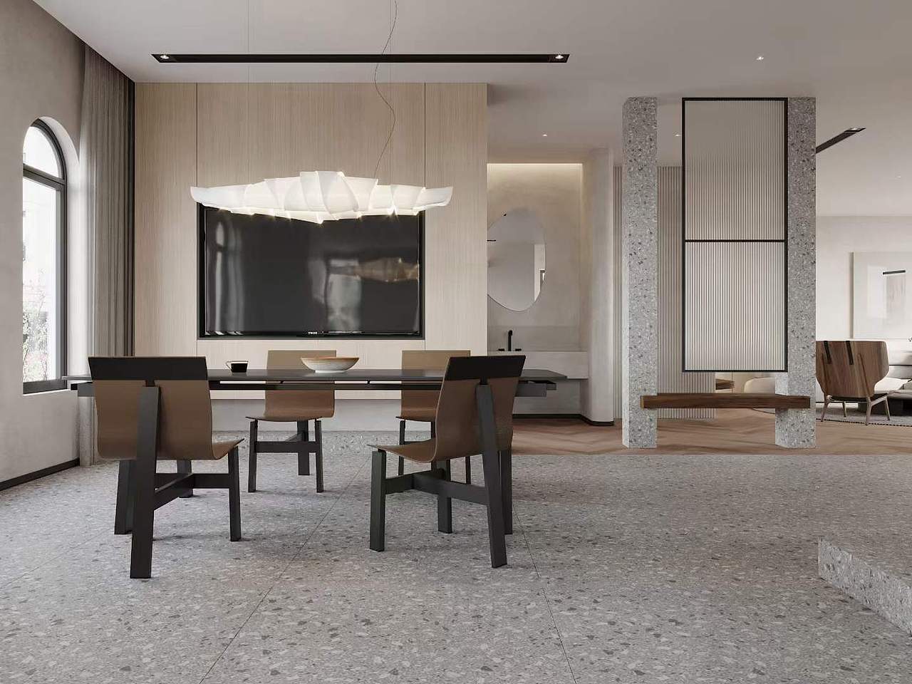 奶油风设计，以偏低饱和度的同色系色彩相互搭配（图ZMzY3MDc4NDky） - 家装设计 - 站酷设计师梁欣婧原创素材 - 站酷ZCOOL