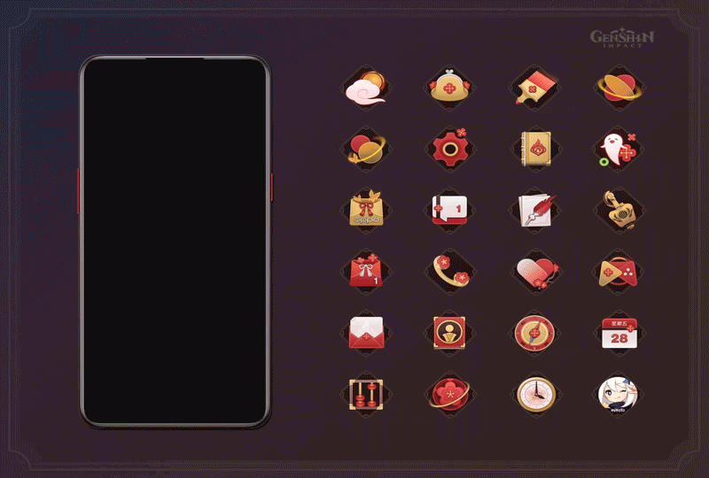 经典游戏IP联名主题设计（图ZMzQyNjMyMTI4） - 主题/皮肤 - 站酷设计师uilab原创素材 - 站酷ZCOOL