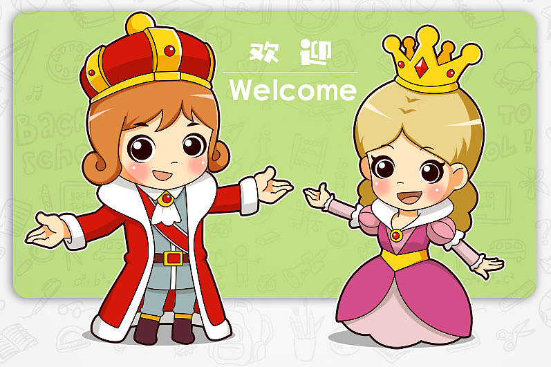 卡通形象 动作延伸 设计