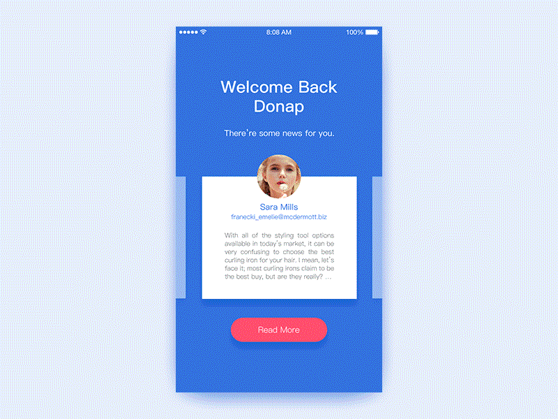 UI界面动效练习