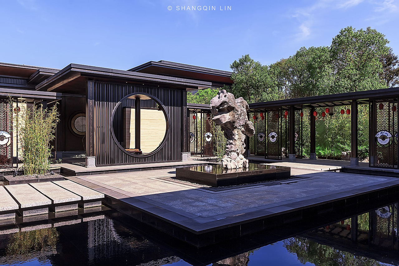 地产示范区景观摄影漳州长泰建发61山外山