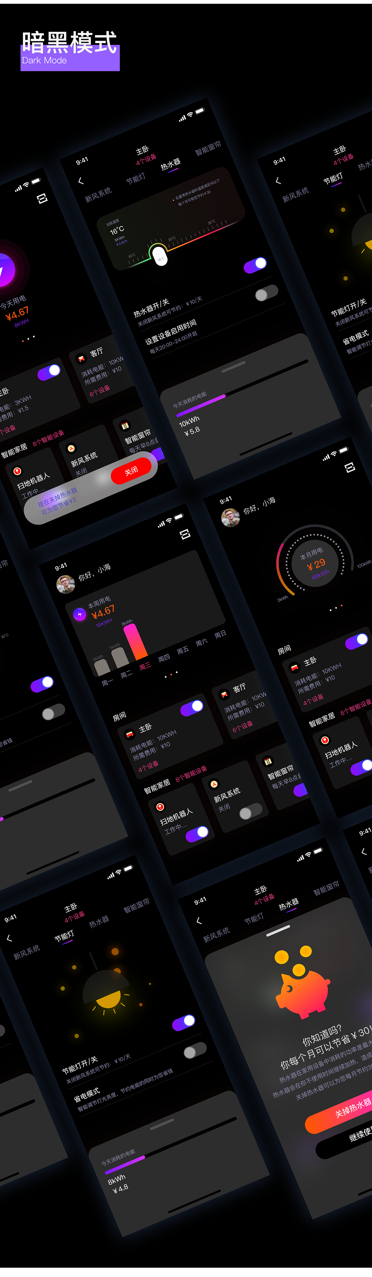 iHome智能家居app（图ZMjE0MTIxMzgw） - APP界面 - 站酷设计师CheneyHj原创素材 - 站酷ZCOOL