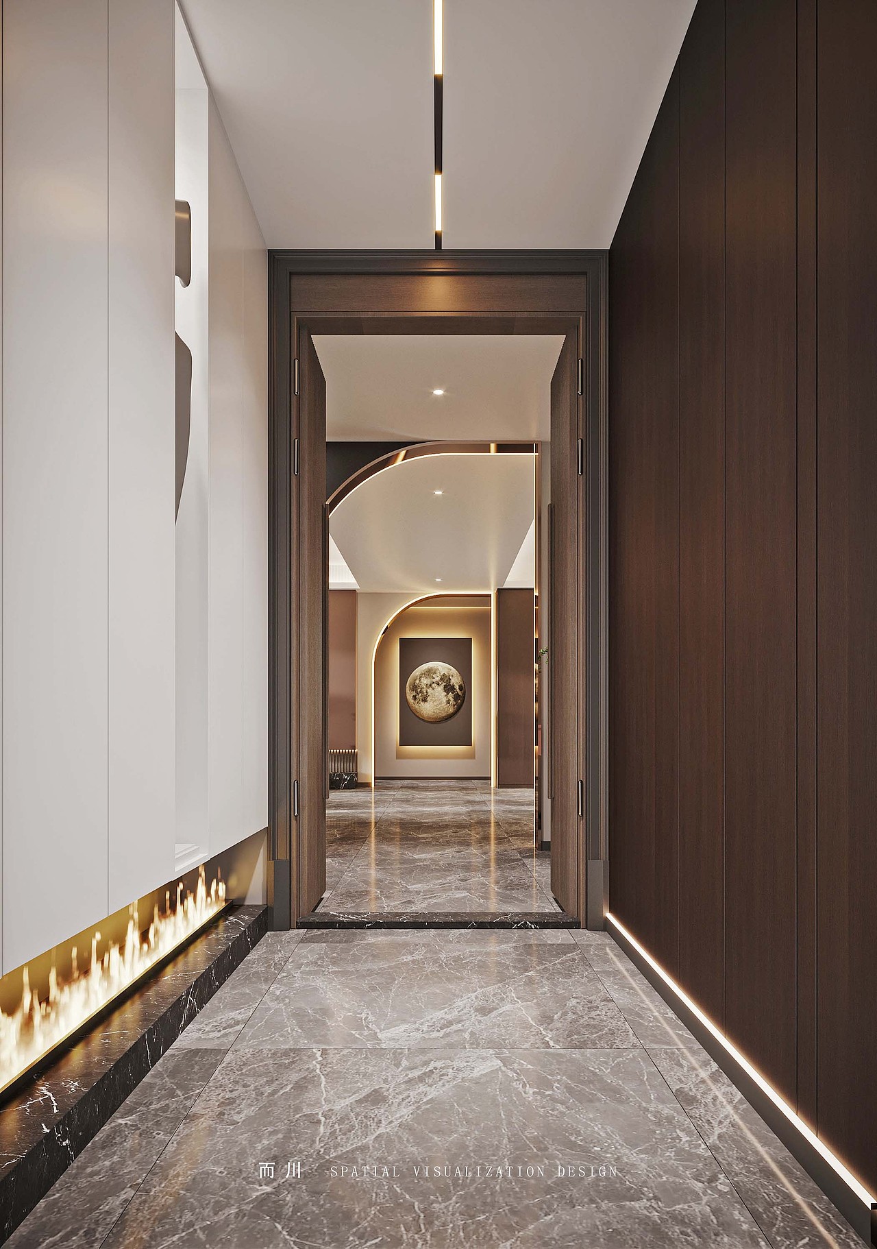 现代平层 丨 而川视觉（图ZMjU3MjA4OTIw） - 家装设计 - 站酷设计师而川视觉原创素材 - 站酷ZCOOL