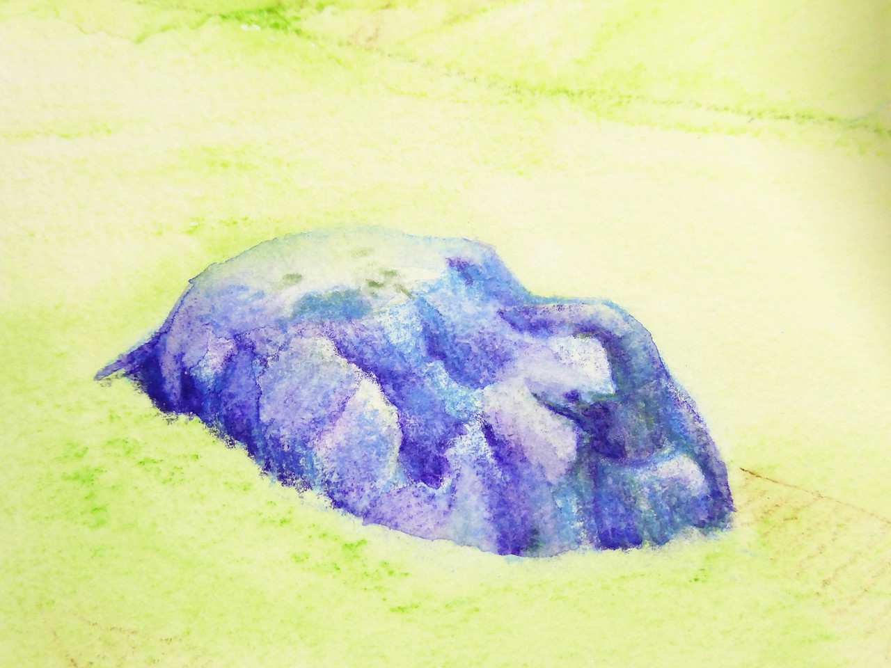 【水溶色铅笔——山脉】（图ZMTAzMDI4MzQw） - 绘画 - 站酷设计师榊雪兔原创素材 - 站酷ZCOOL