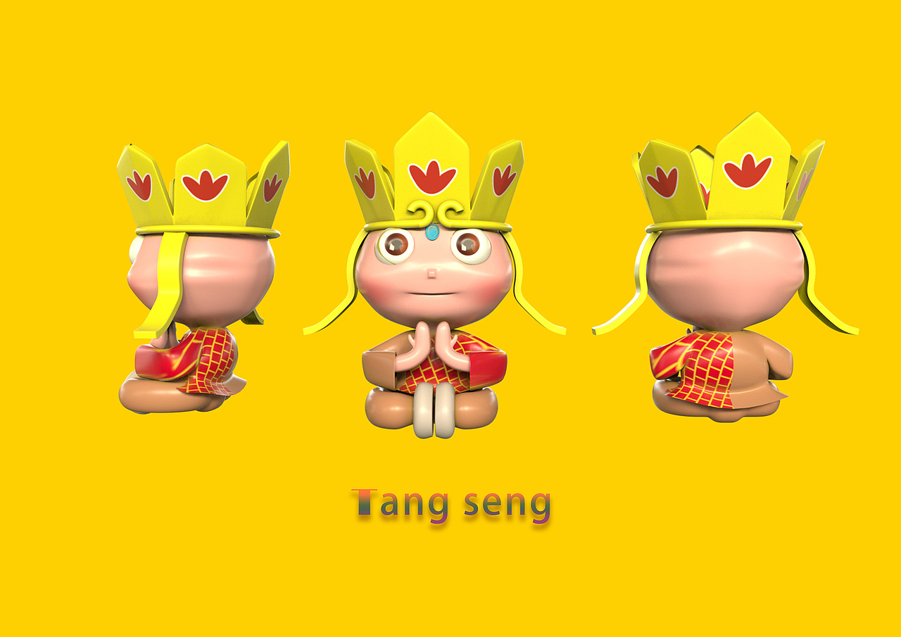 Q版吉祥物练习 第一天