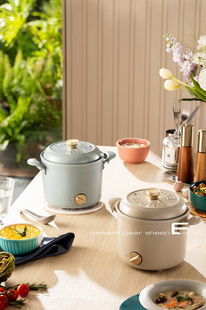 电商拍摄|BRUNO小煮锅✖️电压力锅拍摄