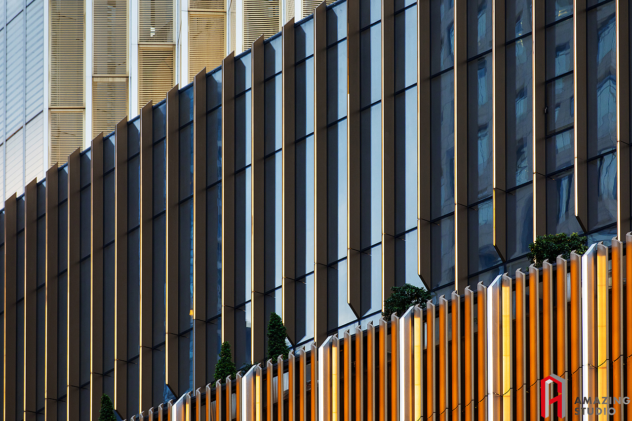 项目地址:广州天河 项目类型:商业综合体 建筑设计:kpf建筑设计事务所