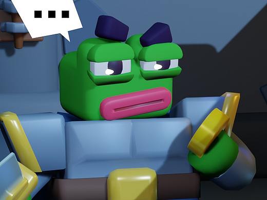 青蛙和宝箱（个人主页-ZNTMzNTE2MzY=） - 动画/影视 - 站酷设计师歪圈原创素材 - 站酷ZCOOL