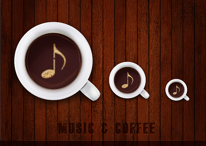 music & coffee（图ZNTc5NTc5Mg==） - 图标 - 站酷设计师BobbyZ原创素材 - 站酷ZCOOL