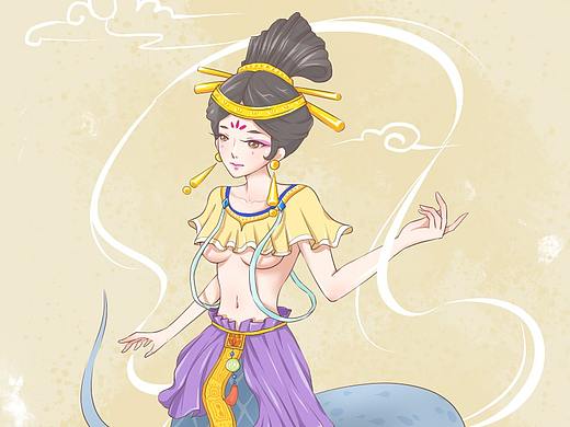 女娲练习（个人主页-ZMjk5NTA2Njg=） - 创作习作 - 站酷设计师桃斯文原创素材 - 站酷ZCOOL