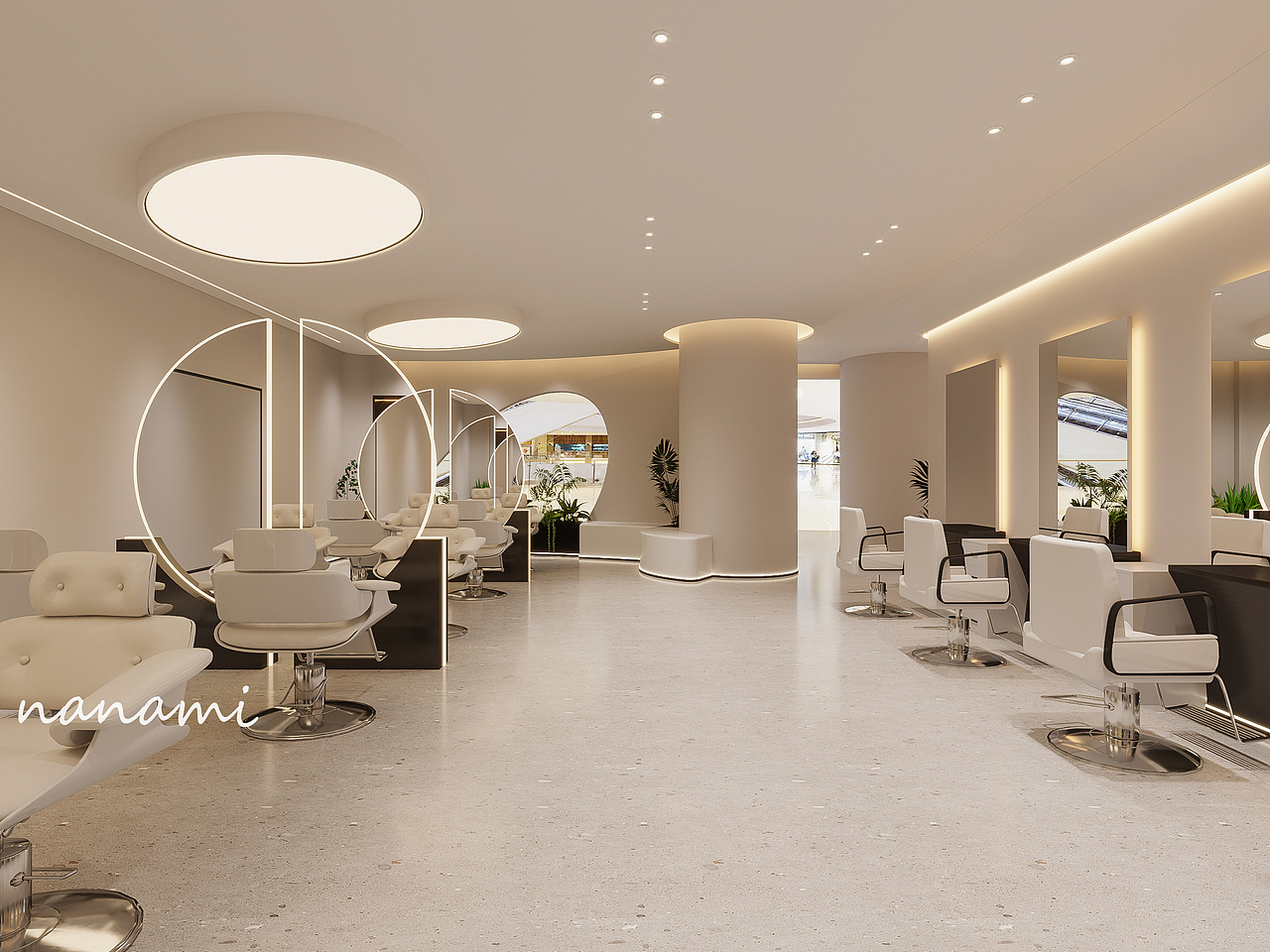 星夜设计||理发店设计—世界本该温柔