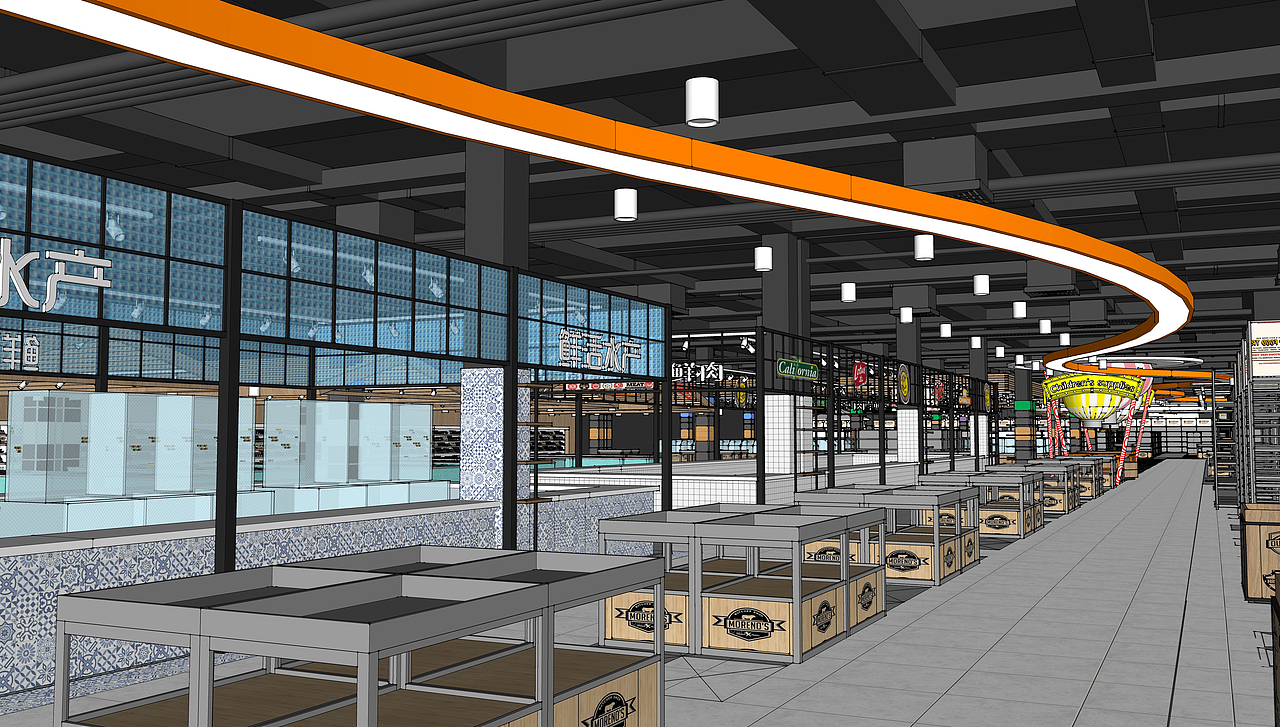 超级大卖场（图ZMTU2MzM5MDcy） - 家装设计 - 站酷设计师dshang3302原创素材 - 站酷ZCOOL