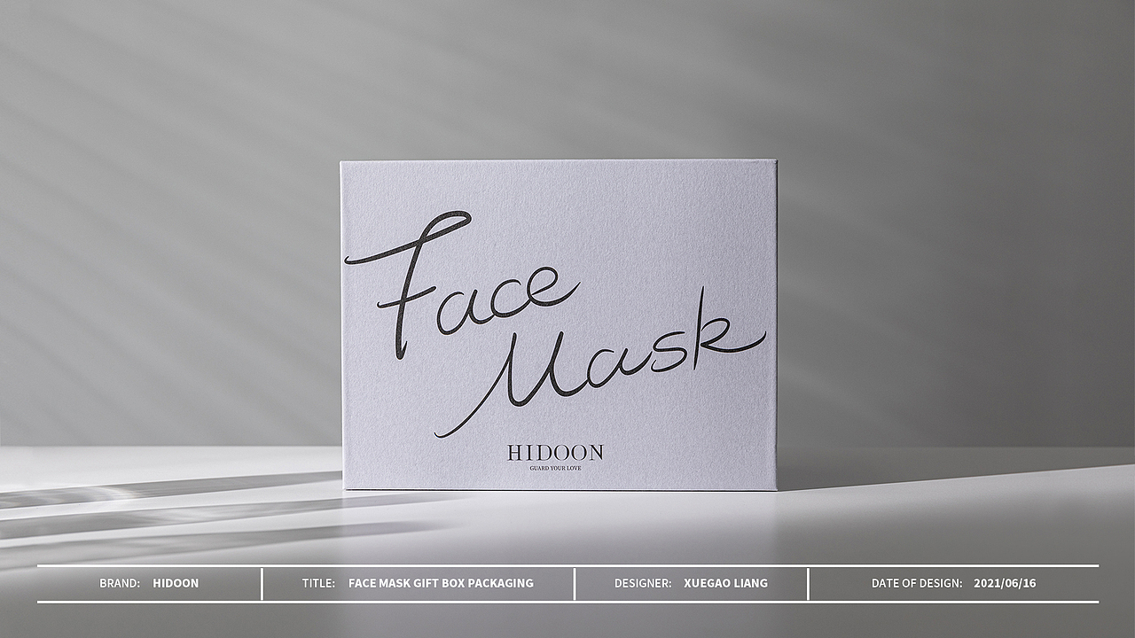 HIDOON口罩礼品盒 FACE MASK × GIFT BOX（图ZMjk0OTg3MDcy） - 包装 - 站酷设计师XUEGAOLIANG原创素材 - 站酷ZCOOL