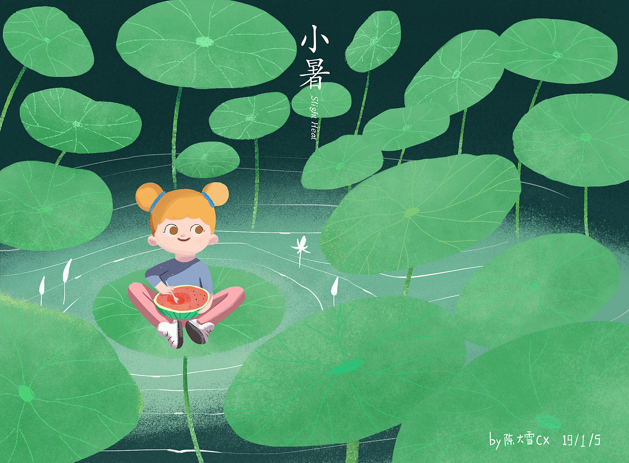 24节气（图ZMTQyNTIyNjky） - 艺术插画 - 站酷设计师流浪的雪狗子原创素材 - 站酷ZCOOL