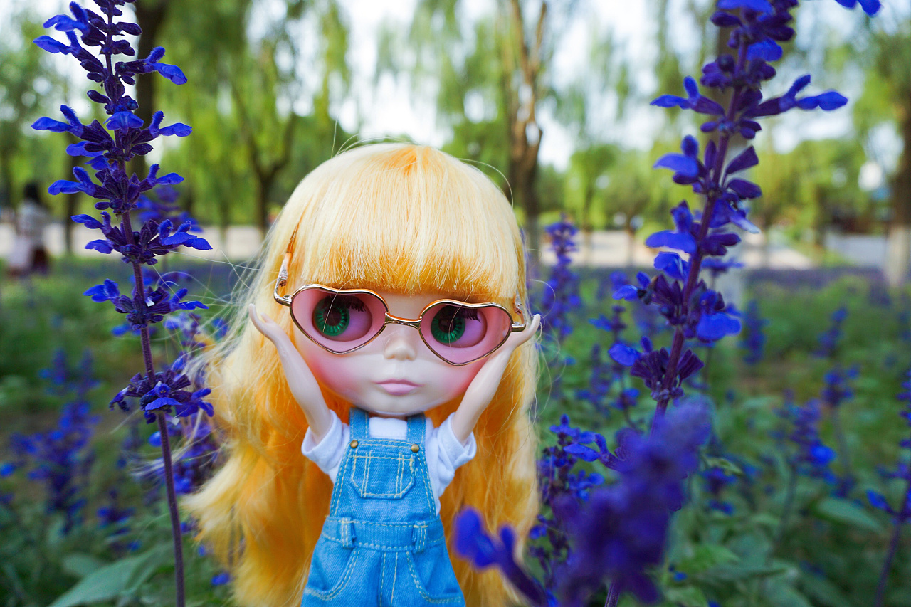 blythe 小布,我人生中的第一次拆盒外景!