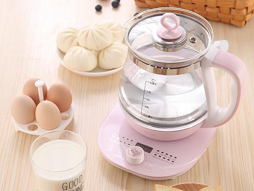 上一年拍的天际养生壶产品图