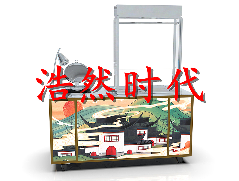 餐台移动大理石取餐台 设备