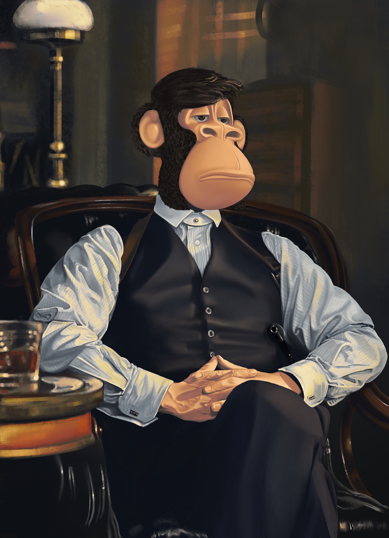 绅士|插画|新锐潮流插画|祁仙娥 - 原创作品 - 站酷 (zcool)