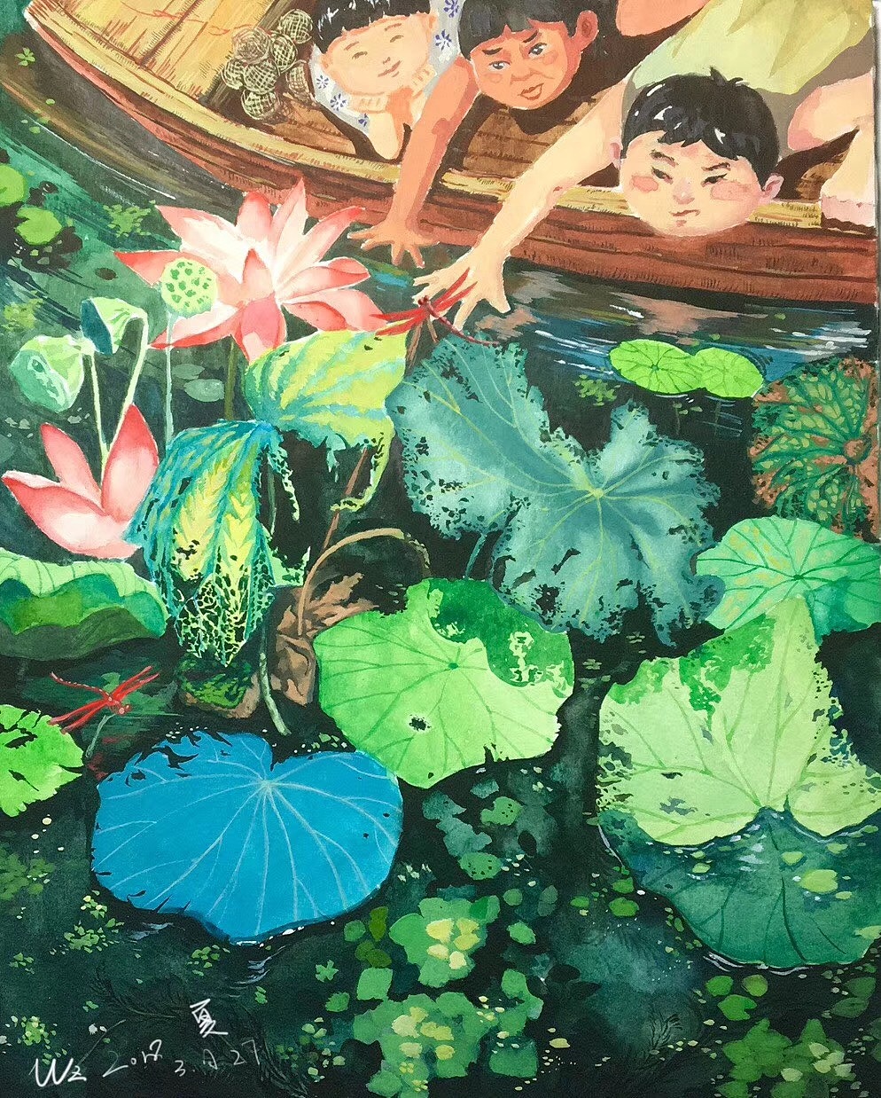 夏（图ZMTI3NzMyMTY0） - 儿童插画 - 站酷设计师CHANELGrandpa原创素材 - 站酷ZCOOL