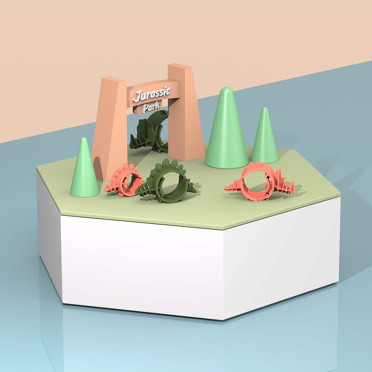 bcase - 恐龙束线器（图ZMTY5ODI1MDQw） - 生活用品 - 站酷设计师SOTHING向物原创素材 - 站酷ZCOOL