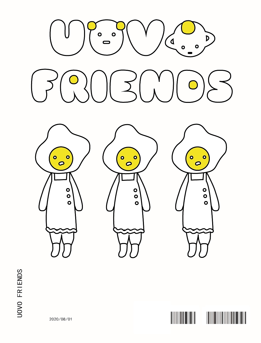uovo friends食物系列黑白杂志风格明信片（图ZMjE4NjY2MTE2） - 图案 - 站酷设计师煎蛋的朋友原创素材 - 站酷ZCOOL