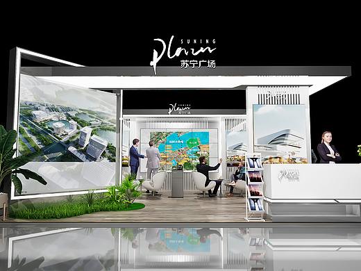 苏宁广场地产小展台7*7