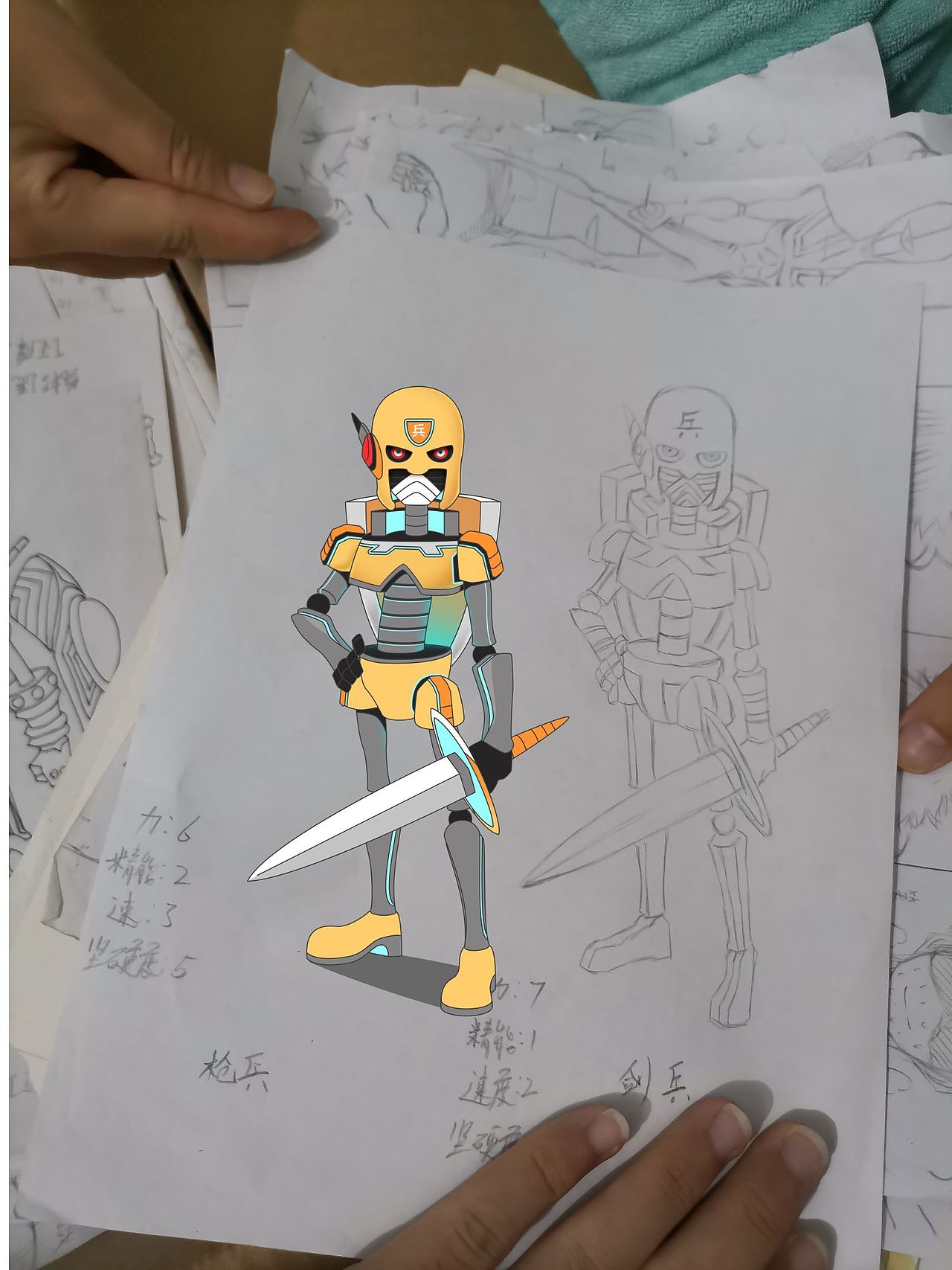 未来城机械士兵—剑