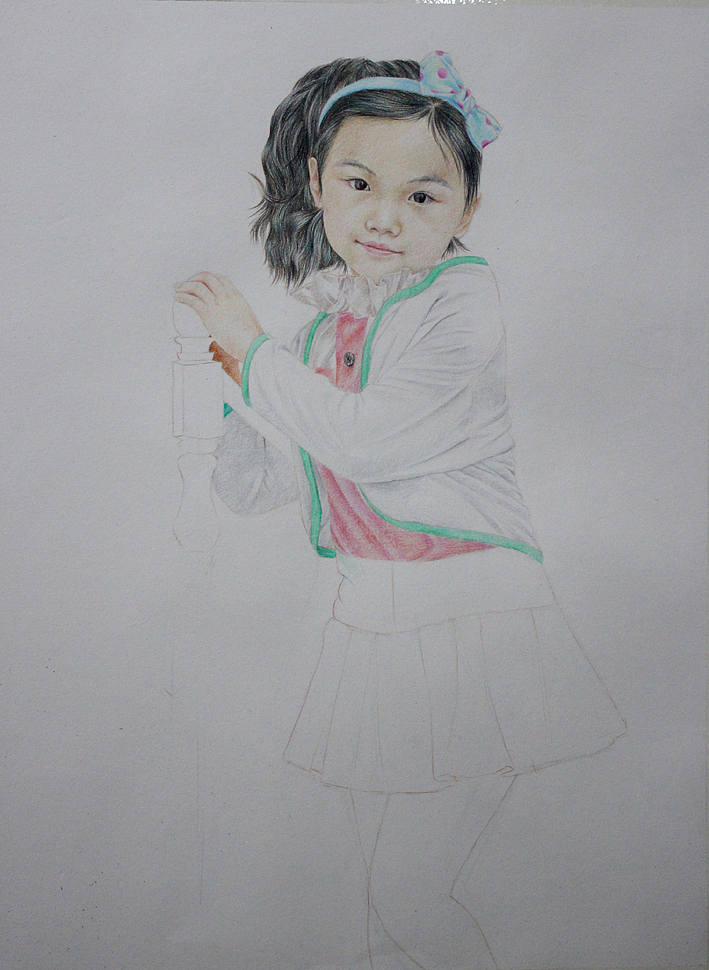 女儿（图ZMjE4MjkyODg=） - 绘画 - 站酷设计师只露尻尾原创素材 - 站酷ZCOOL