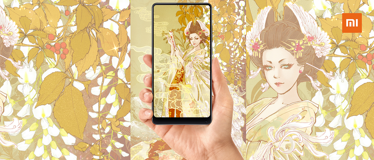 白凤花魁（图ZMTAwOTEwNjg0） - 海报 - 站酷设计师LUNA欧阳原创素材 - 站酷ZCOOL