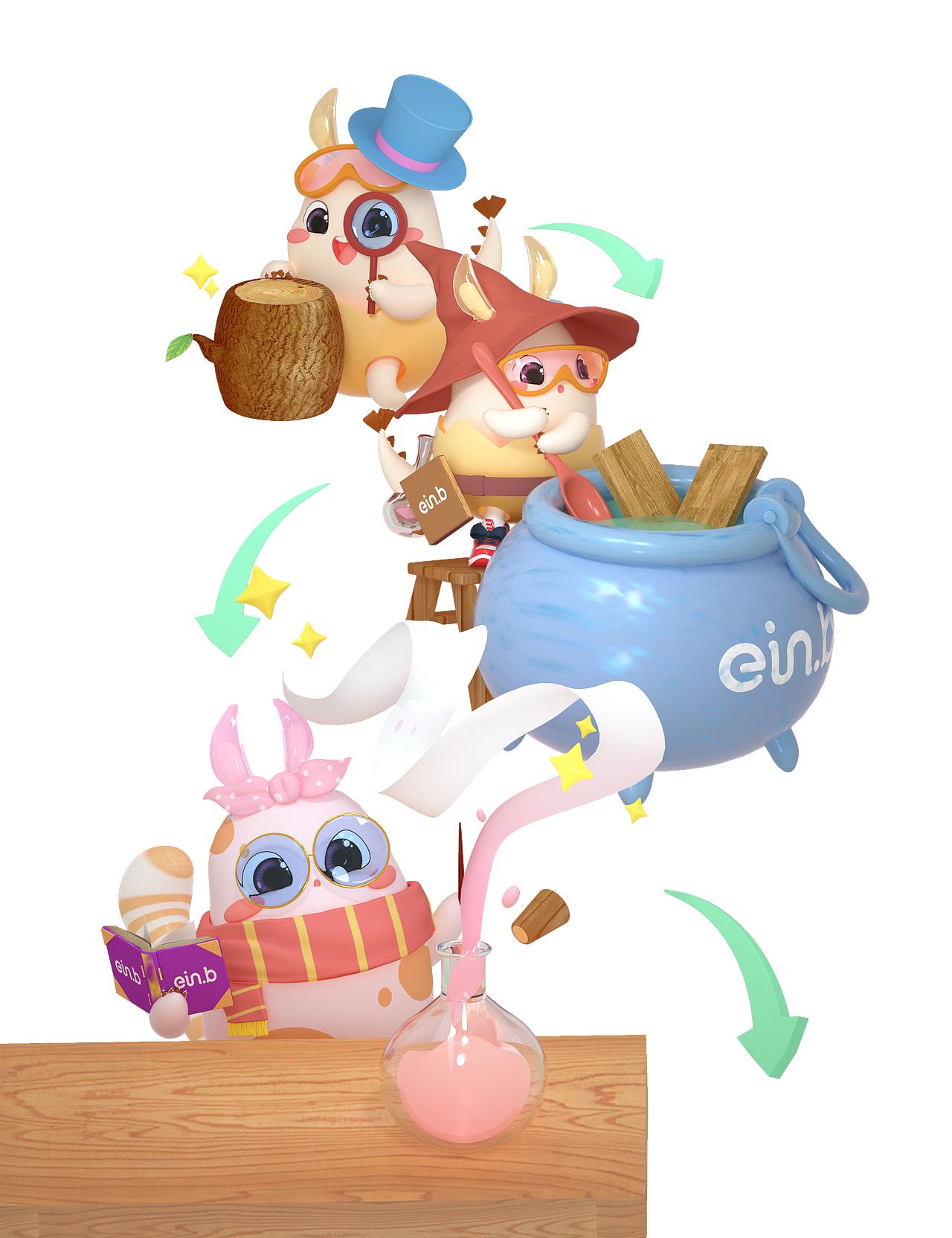 一些工作上的ip建模渲染（图ZMTg5NTI4ODYw） - 人物/生物 - 站酷设计师Troops救兵原创素材 - 站酷ZCOOL