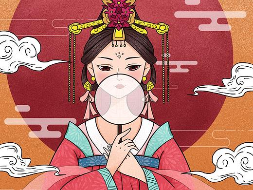 大唐（個人主頁-ZNDk3MDQ4NTI=） - 商業(yè)插畫 - 站酷設(shè)計師奈奈nainai原創(chuàng)素材 - 站酷ZCOOL