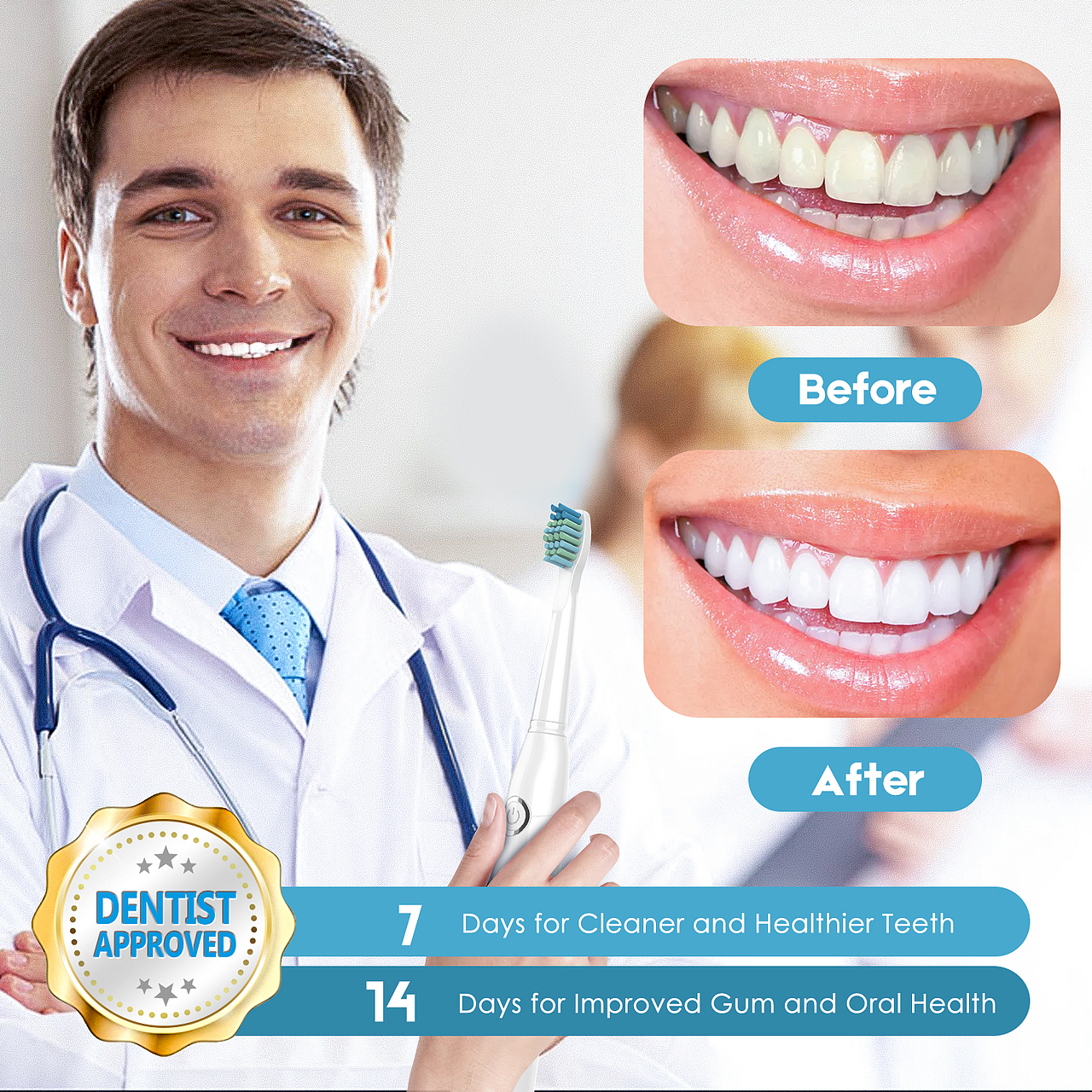 亚马逊爆款 电动牙刷 渲染精修（图ZMTE5Nzc3NTQw） - 其他三维 - 站酷设计师壹碗视觉传媒原创素材 - 站酷ZCOOL